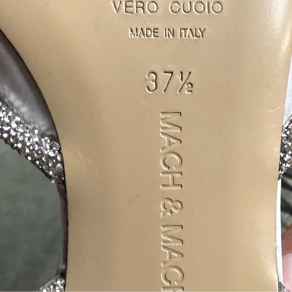 🌺MACH & MACH🌺 Double Bow Satin Flats in White Size: 37.5 - Picture 16 of 17